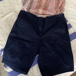NWT Stretch Navy J.Crew Bermudas! OBO!!